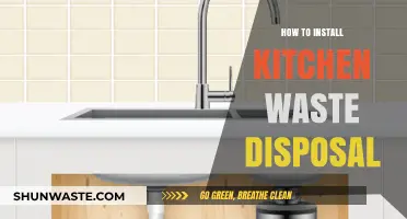 Effortless Kitchen Cleanup: Installing Your Waste Disposal Unit
