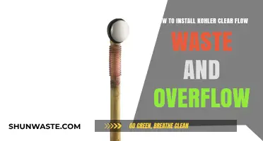 Easy Guide to Installing Kohler Clear Flow Waste and Overflow