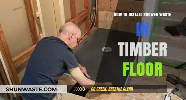Installing Shower Waste in Timber Floors: A Step-by-Step Guide
