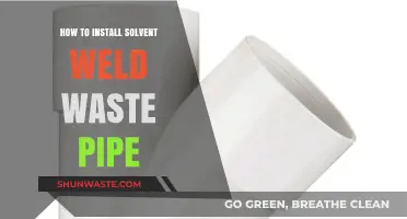 Step-by-Step Guide to Installing Solvent Weld Waste Pipes Easily