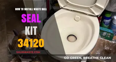 Easy DIY Guide: Installing Waste Ball Seal Kit 34120 Step-by-Step