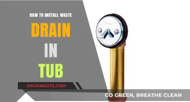 Easy Steps to Install a Waste Drain in Your Bathtub