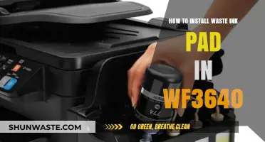 Easy Guide to Installing Waste Ink Pad in WF3640 Printer