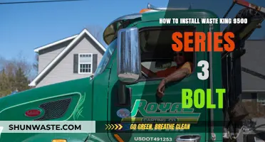 Easy Waste King 9500 Series 3-Bolt Installation Guide