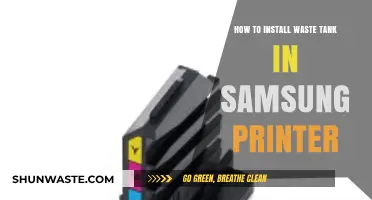 Step-by-Step Guide to Installing a Waste Tank in Samsung Printers