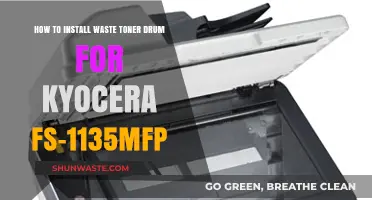 Easy Guide to Installing Waste Toner Drum in Kyocera FS-1135MFP