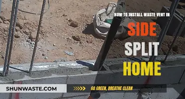 Installing a Waste Vent in Your Side-Split Home: A Step-by-Step Guide