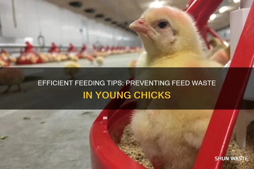 how to keep chicks from wasting feed