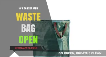Easy Tips to Keep Your Yard Waste Bag Open Effortlessly