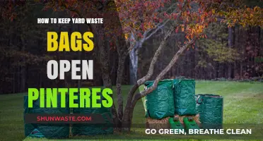 Easy Yard Waste Bag Hacks: Keep Bags Open with Pinterest Tips