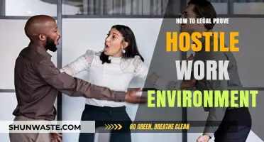Proving a Hostile Work Environment: Legal Steps and Evidence Required