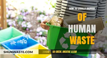 Eco-Friendly Disposal: A Guide to Legally Managing Human Waste