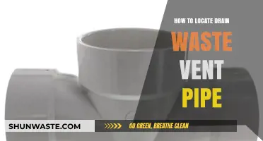 Finding Your Drain Waste Vent Pipe: A Step-by-Step Guide