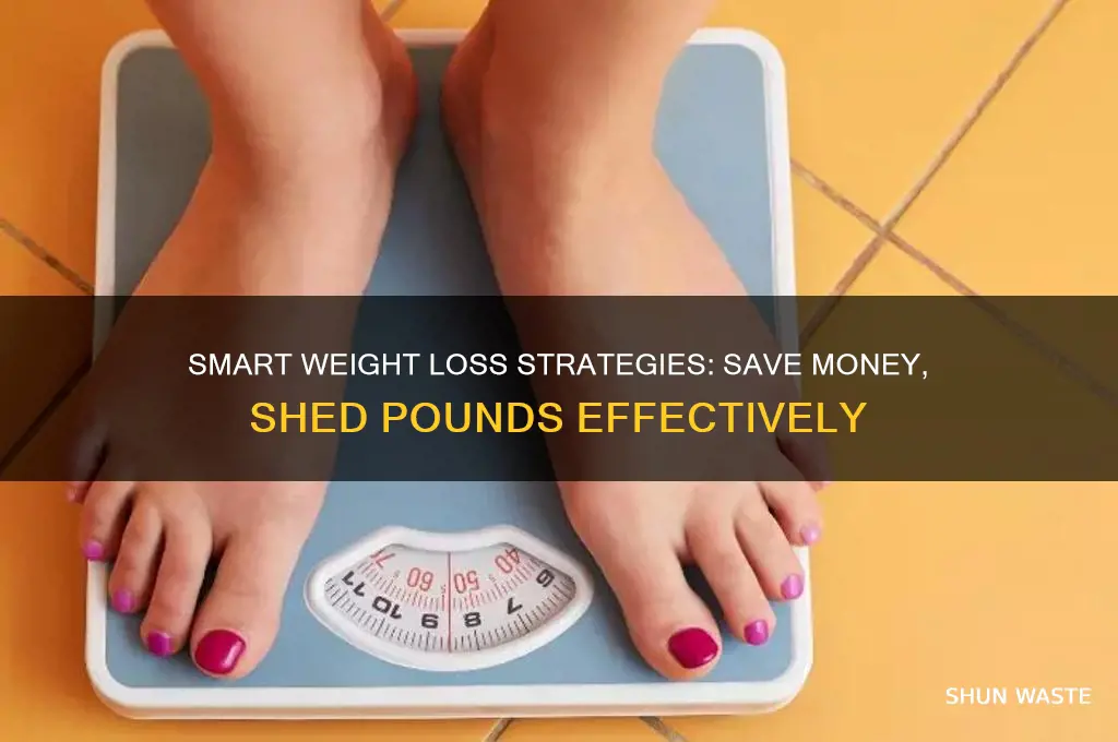 how to lose weight without wasting money