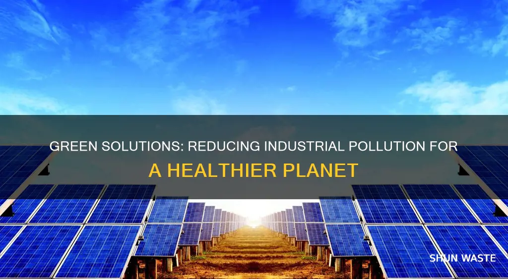 how to lower pollution caused by buildings and factories