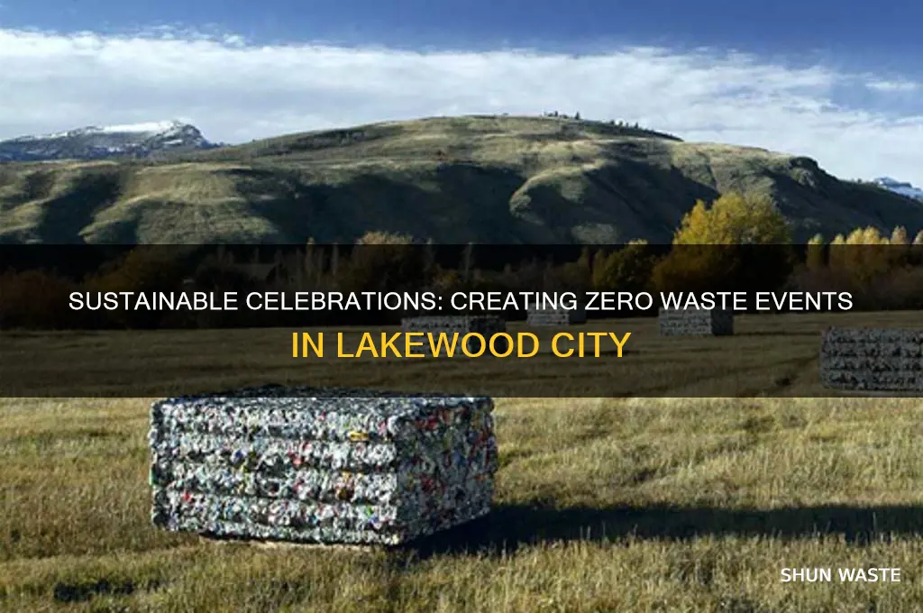 how to make a 0 waste event city of lakewood