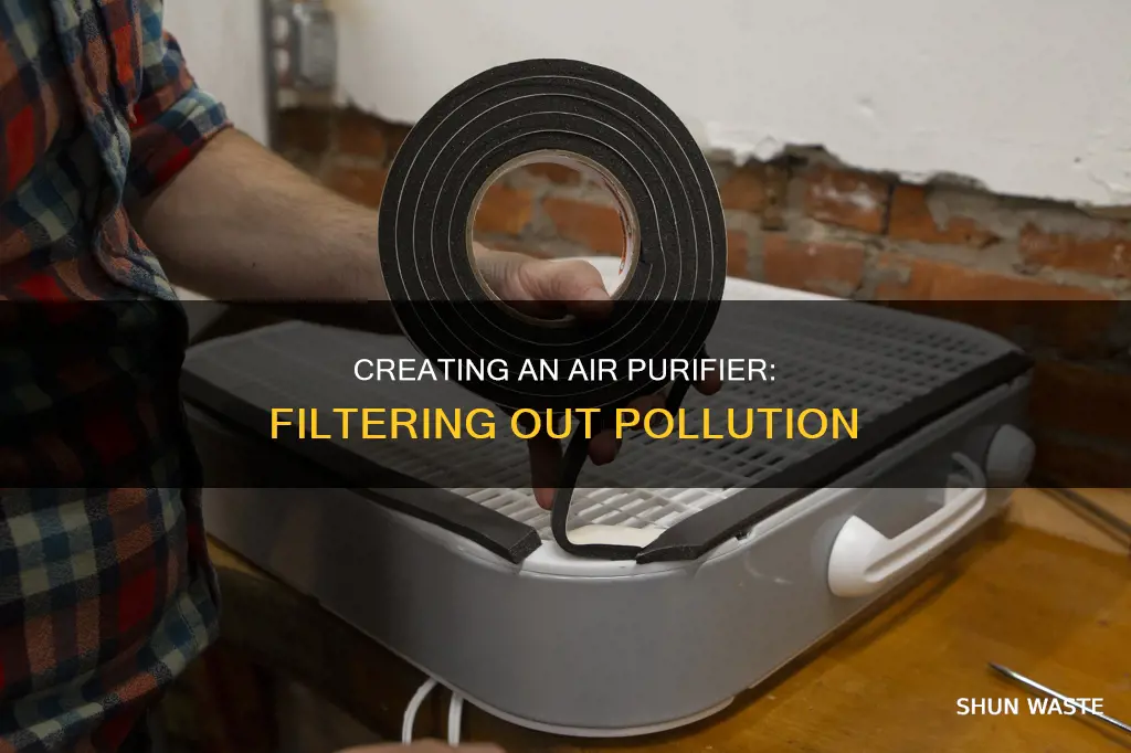how to make a air pollution filter