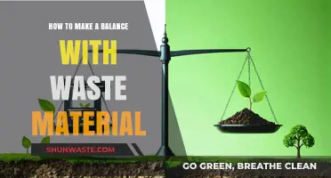 Creative Ways to Balance Life Using Recycled Waste Materials
