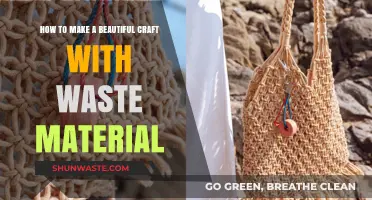 Creative Upcycling: Transforming Waste into Stunning DIY Crafts