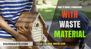 Eco-Friendly Birdhouse: Crafting with Recycled Materials for Feathered Friends