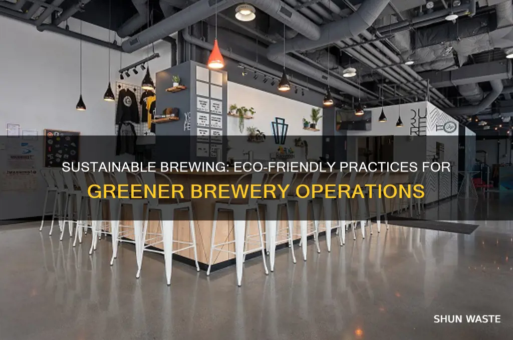 how to make a brewery wast frendly