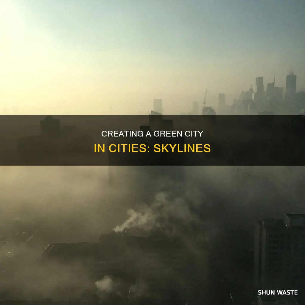 how to make a city witout pollution in cites skylines