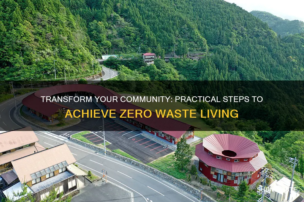 how to make a community zero waste