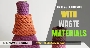 Creative Crafting: Transforming Waste Materials into Stunning DIY Projects