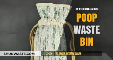 DIY Dog Poop Waste Bin: Easy, Eco-Friendly Cleanup Solution