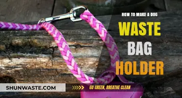 DIY Dog Waste Bag Holder: Easy Crafting Guide for Pet Owners