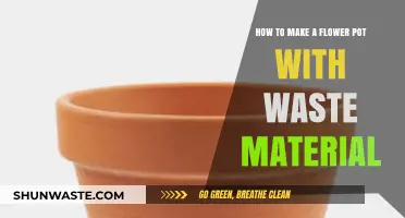Creative DIY: Crafting Eco-Friendly Flower Pots from Recycled Waste