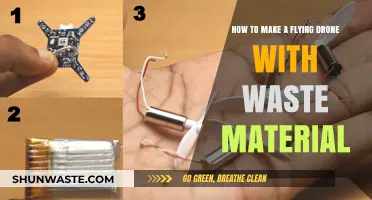 DIY Eco-Friendly Drone: Crafting a Flying Drone from Waste Materials