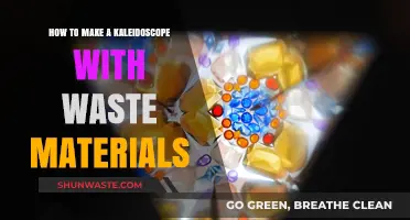 Crafting a Kaleidoscope: Upcycling Waste into Colorful Creations