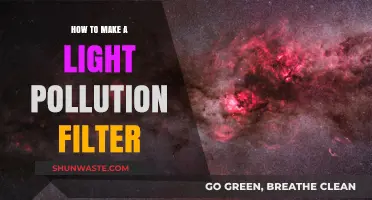 Crafting a Light Pollution Filter: DIY Astronomy