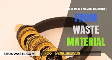 Crafting Harmony: DIY Musical Instruments from Recycled Waste Materials