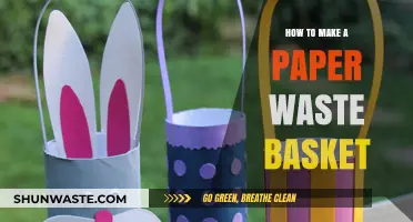 Crafting a DIY Paper Waste Basket: Easy Eco-Friendly Tutorial