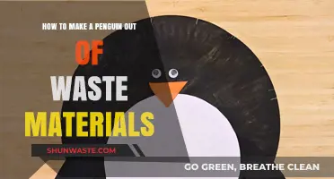 Crafting Eco-Friendly Penguins: Creative Recycling for a Sustainable Project