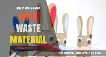 Creative Rabbit Crafting: Transforming Waste into Adorable Bunny Creations