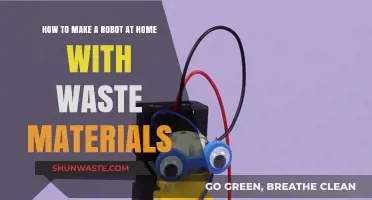 DIY Eco-Friendly Robotics: Crafting a Robot from Household Waste
