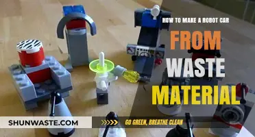 DIY Eco-Friendly Robot Car: Crafting Innovation from Recycled Waste