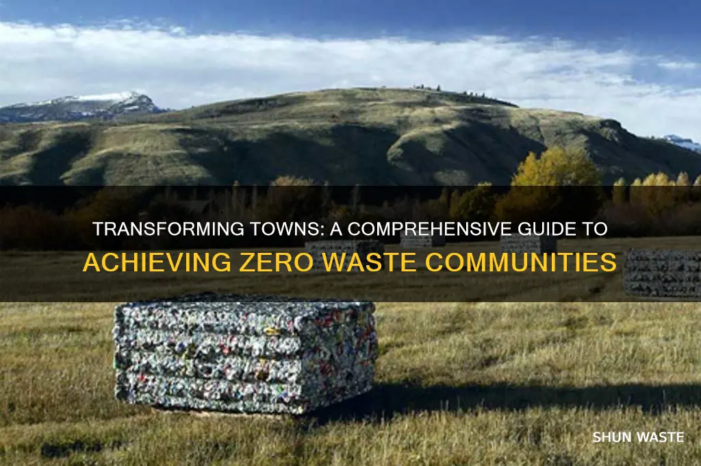 how to make a town zero waste