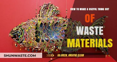 Creative Upcycling: Transforming Waste into Practical and Eco-Friendly Treasures