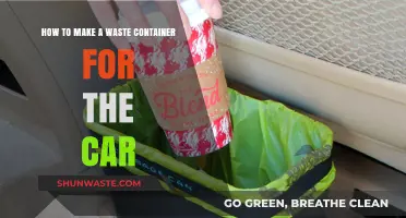 DIY Car Waste Container: Easy Steps for a Cleaner Ride