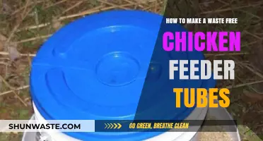 Eco-Friendly DIY: Crafting Waste-Free Chicken Feeder Tubes Easily
