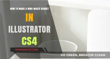 Crafting a Wire Waste Basket Design in Illustrator CS4 Tutorial
