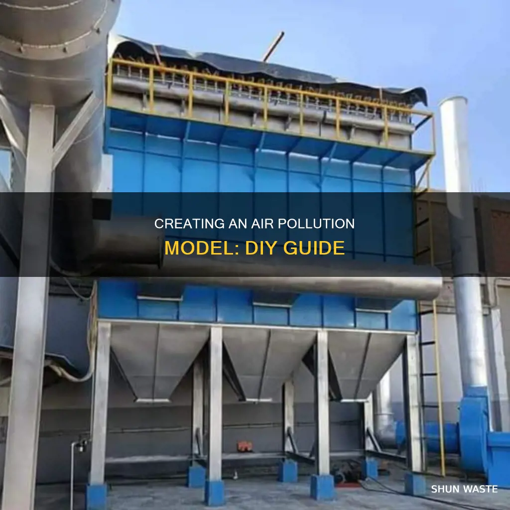 how to make a working model of air pollution