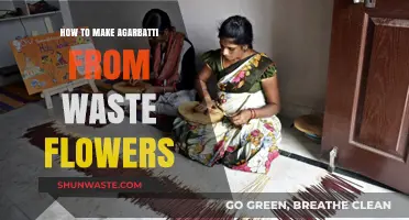 Eco-Friendly Agarbatti Making: Transforming Waste Flowers into Fragrant Sticks