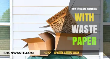 Creative Recycling: Transforming Waste Paper into Amazing DIY Projects