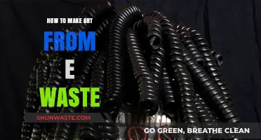Transforming Trash into Treasure: Creative Art from E-Waste