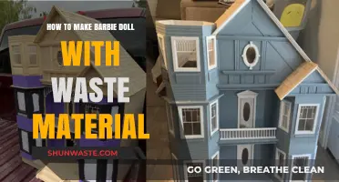 Crafting Barbie Dolls: Creative Recycling with Everyday Waste Materials